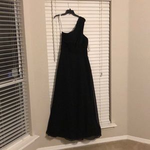 Azazie Ashley Black Dress